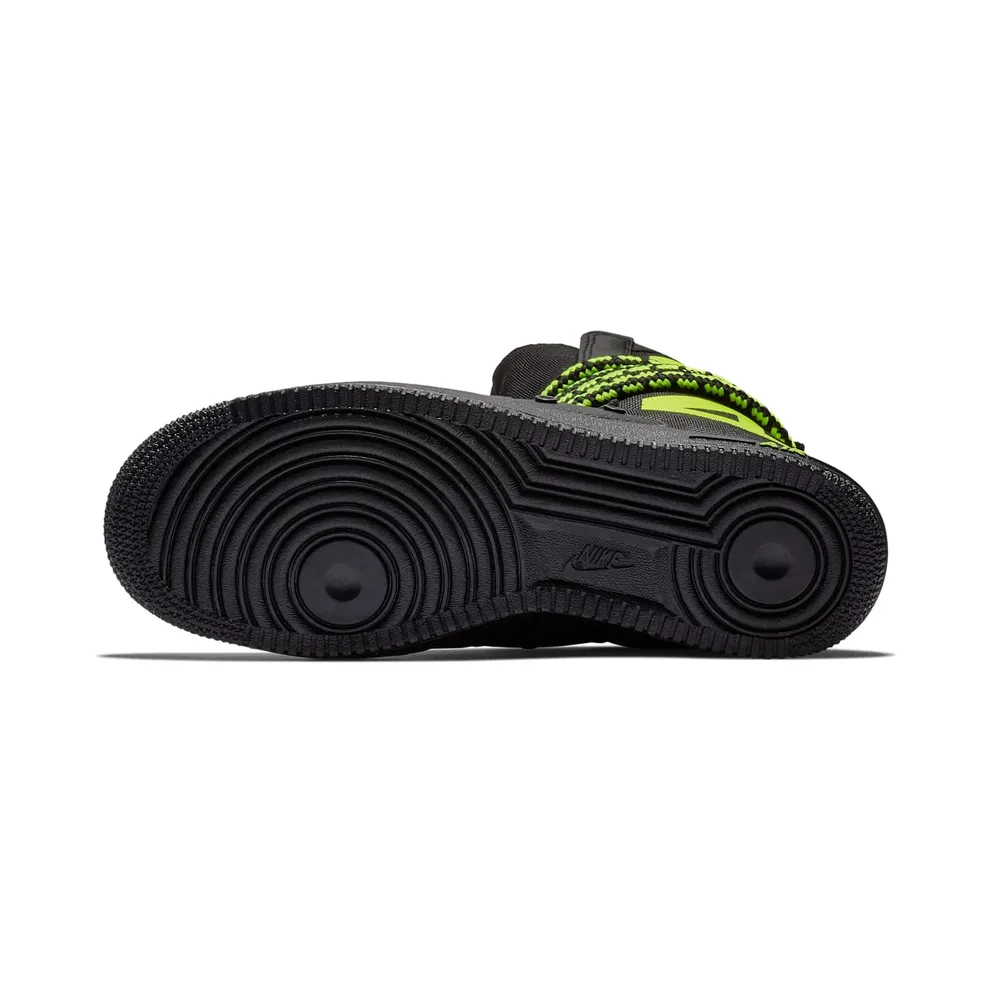 Nike SF Air Force 1 High Black Volt Black/Black-Volt (AA1128-003)