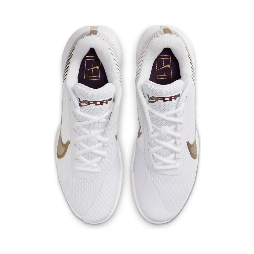 Nike Court Vapor Pro 2 HC WMB White Grand Purple Metallic Gold Grain (HF3632-100)