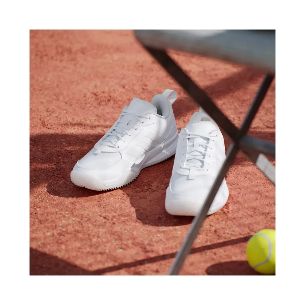 Adidas Avaflash Tennis Shoes Cloud White / Cloud White / Zero Metalic (JR4512)