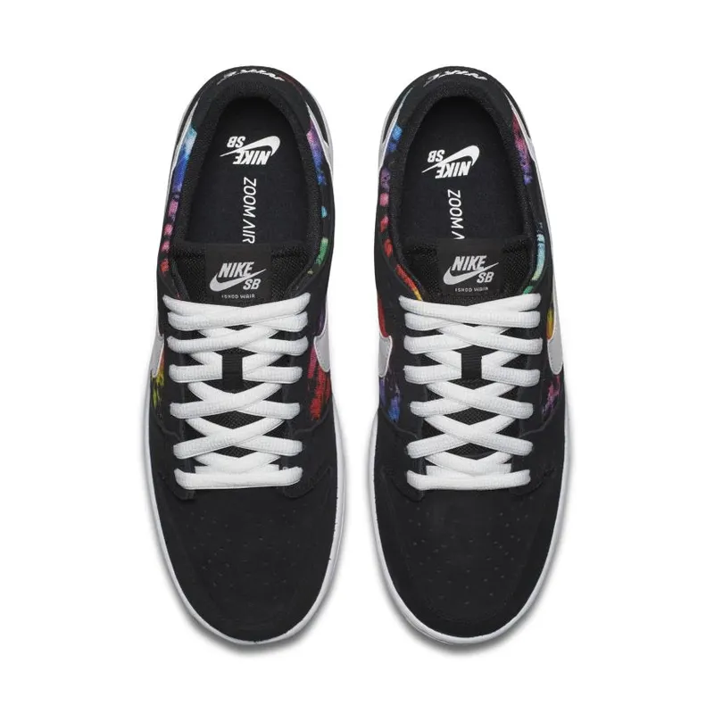 Nike SB Dunk Low Ishod Wair Tie Dye Black/White/Multi Color (819674-019)