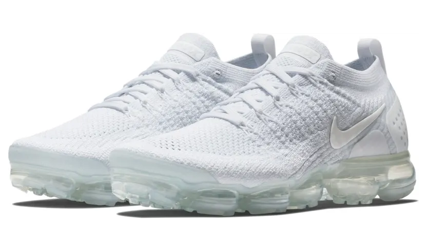 Nike Air VaporMax Flyknit 2 White Pure Platinum