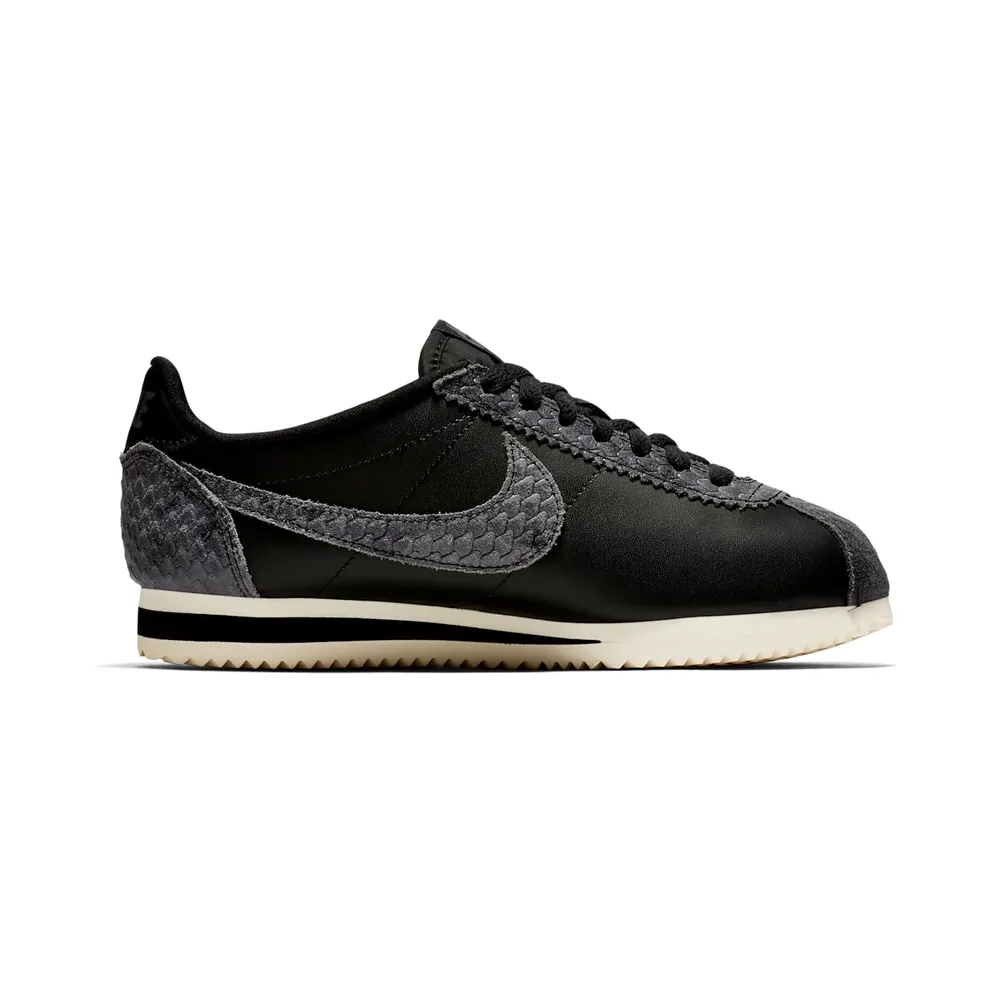 Nike Classic Cortez Black Snake (W) Black/Sail-Black (905614-002)