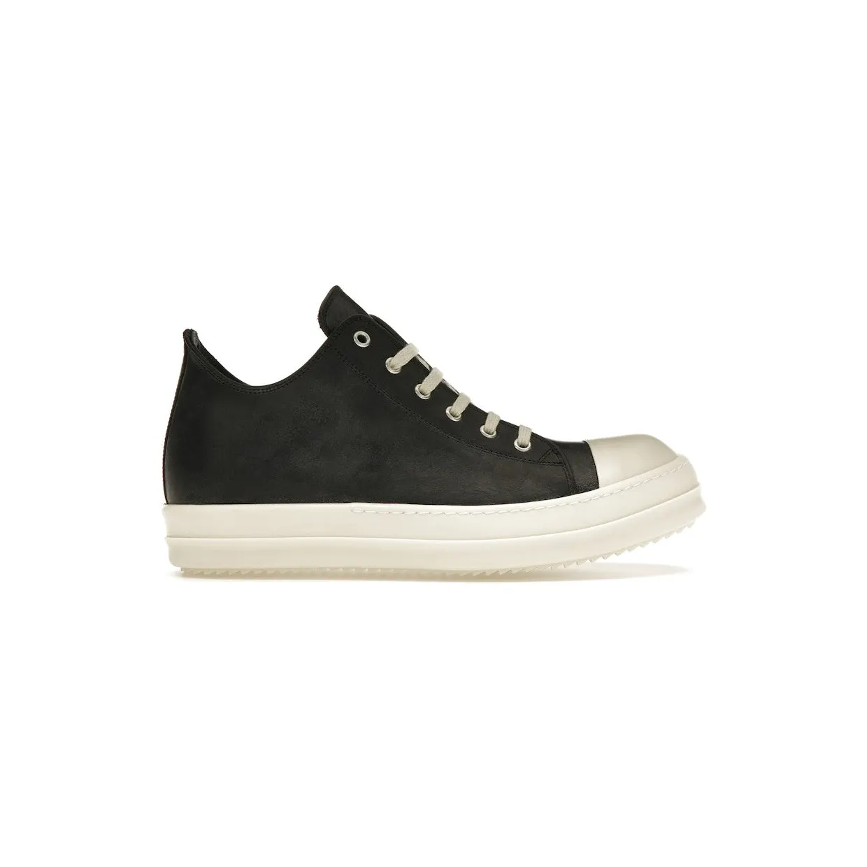 Rick Owens Lido Low Sneaks Black Milk (RU01D3891 LOO 911)