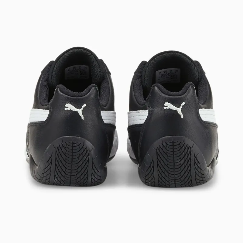 Puma Speedcat Shield Lth Driving Shoes White/Black (387054-02)