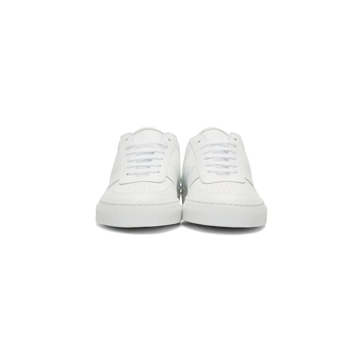 Common Projects White BBall Low Sneakers (ARTICLE 2155) (2)
