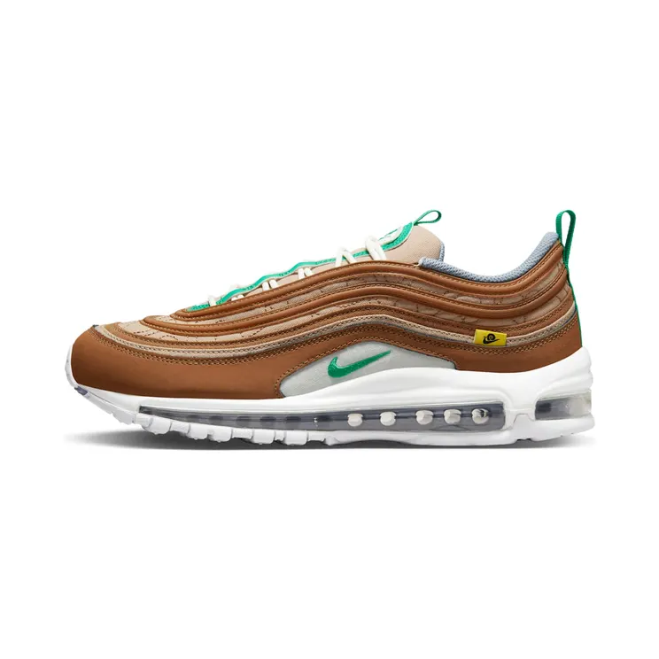 Nike Air Max 97 SE Moving Company “Hemp / Ale Brown / White / Stadium Green” (DV2621-200)