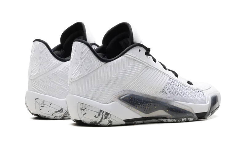 Jordan 38 Low “White Metallic Gold Black” (FD2326-107)