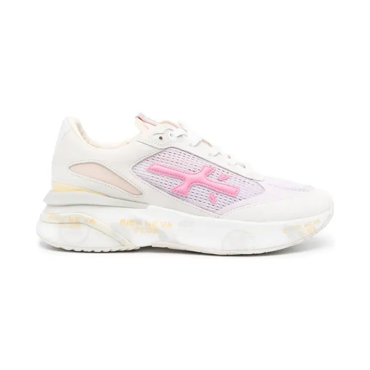 Premiata Moerun Sneakers im Used-Look – Nude (MOERUND6734C)