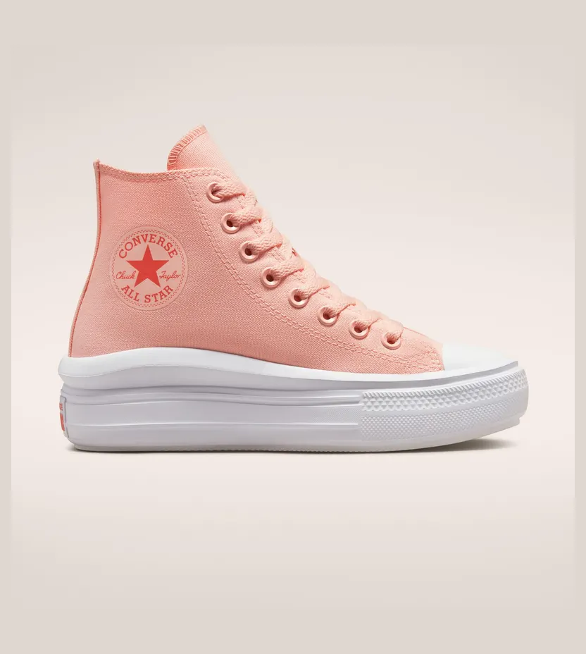 Converse Chuck Taylor All Star Move Canvas Storm Pink/wit/storm Pink (A02549C)