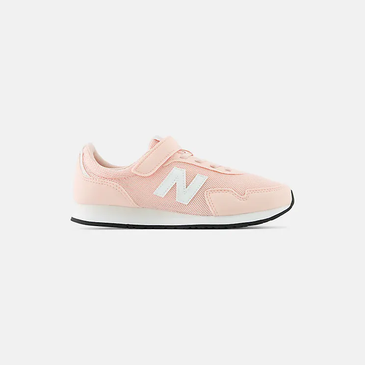 NEW BALANCE 323 BUNGEE LACE W/ HOOK & LOOP TOP STRAP “PINK HAZE / NB WHITE” (PV323PK)
