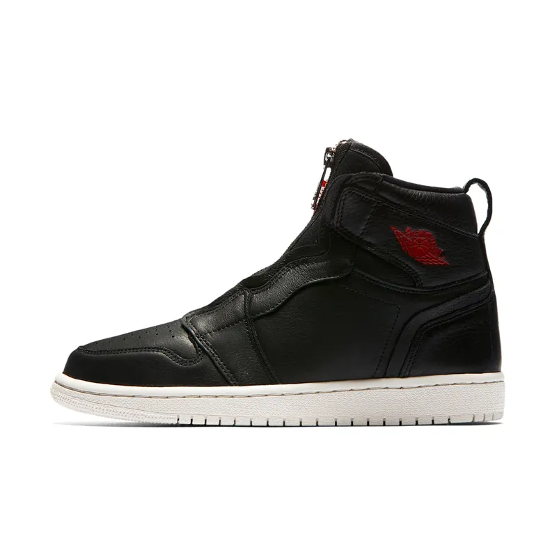Jordan 1 Retro High Zip Black Gym Red Phantom (W) Black/Gym Red-Phantom (AT0575-006)