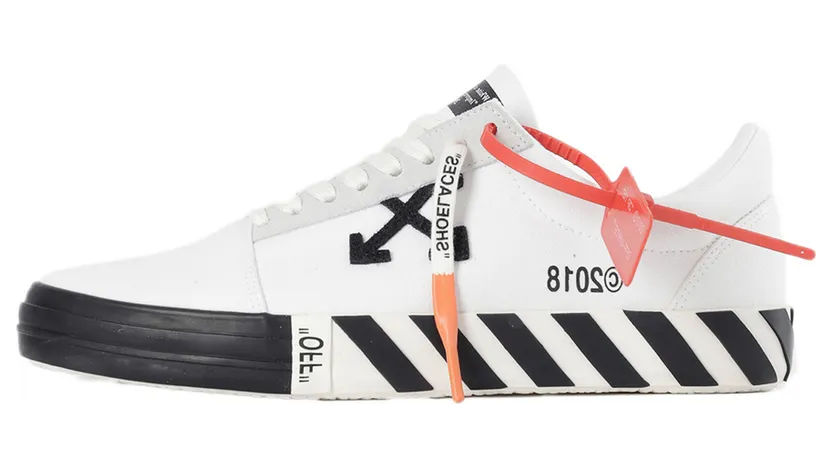 OFF-WHITE Vulc Low White (Updated Stripes)