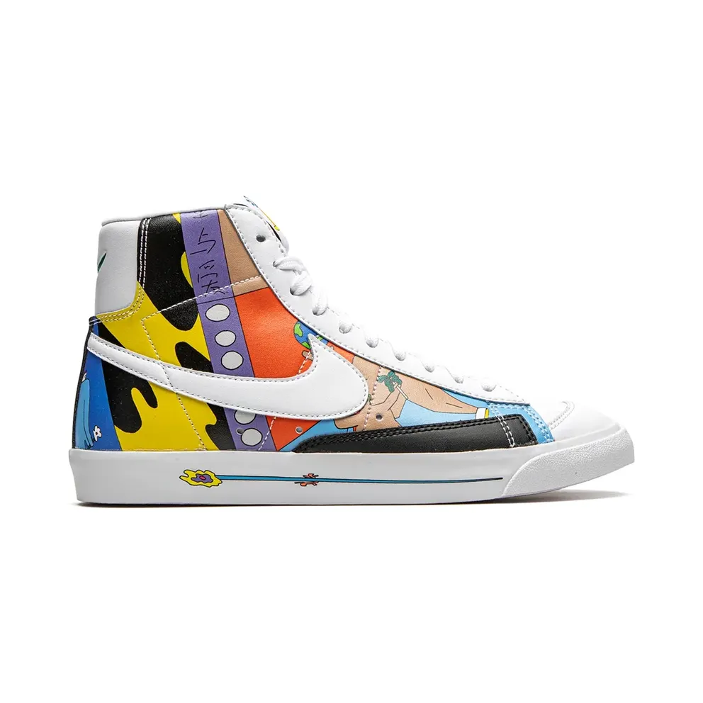Nike Flyleather Blazer ’77 QS Ruohan Wang – White (CZ3775)