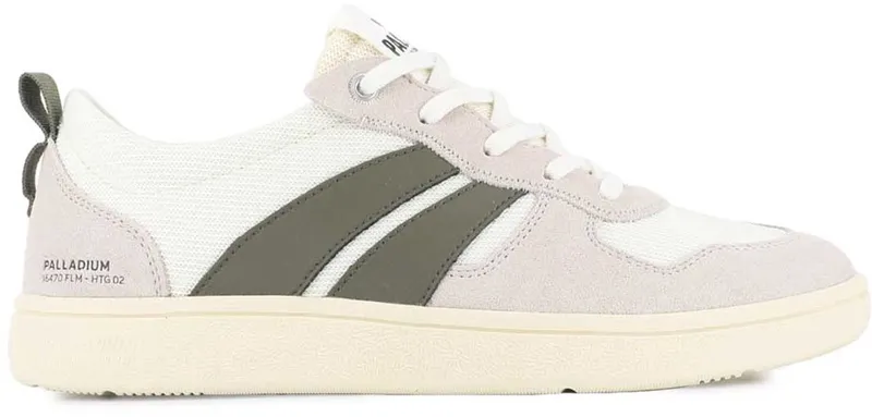 Palladium sneaker Grey / White Asperagus (74486-090)