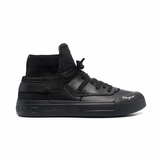 Ferragamo High-Top-Sneakers “Black” (746456)