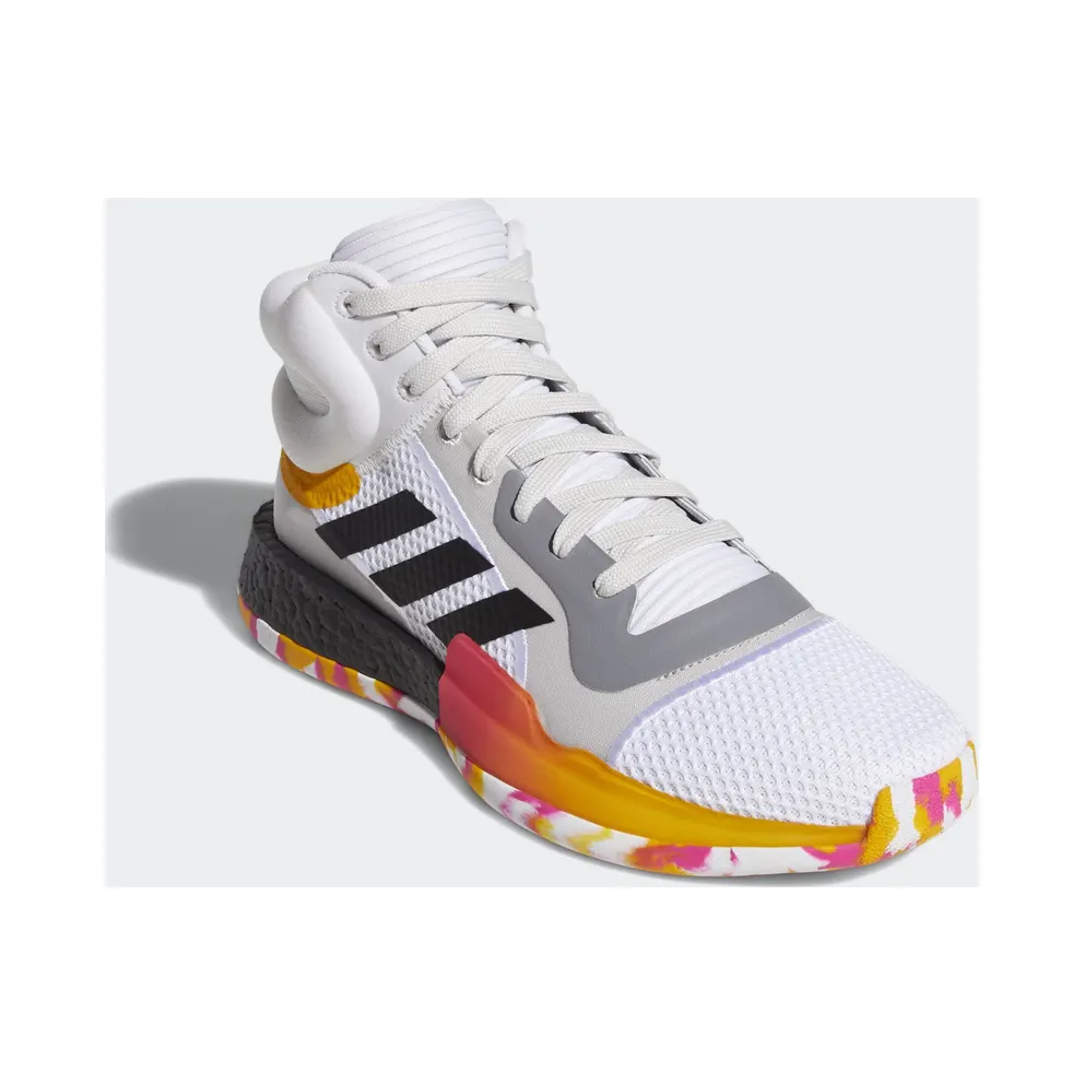 adidas Marquee Boost White Black Active Gold Cloud White/Core Black/Active Gold (G26212)