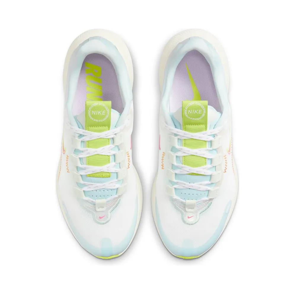 Nike React Escape Runen (straat) “Summit White / Aura / Barely Green / Multi-Colour” (DN2652-100)
