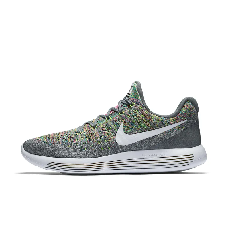 Nike Lunarepic Low Flyknit 2 Cool Grey/White-Volt-Blue Glow Cool Grey/White-Volt-Blue Glow (863779-003)