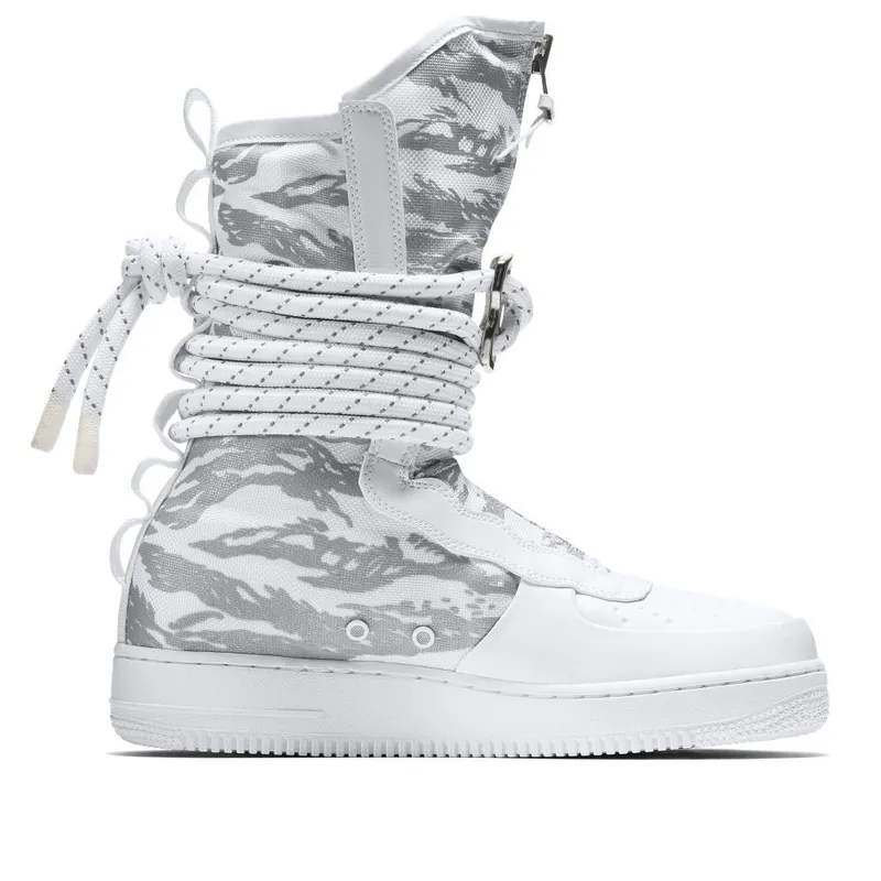 Nike SF Air Force 1 High Winter Camo White/White-White (AA1130-100)