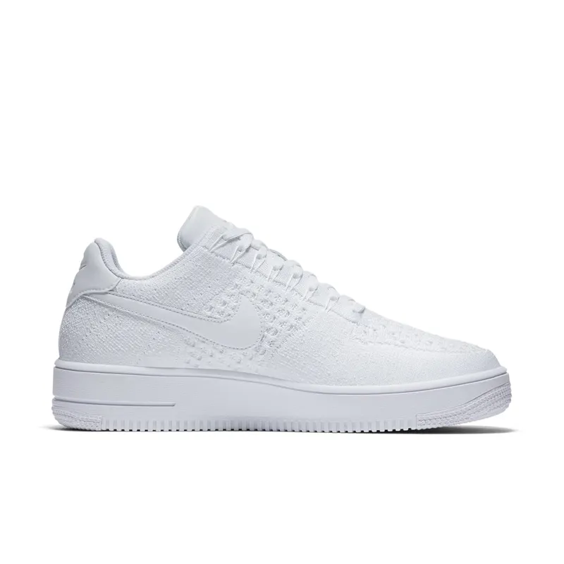 Nike Air Force 1 Ultra Flyknit Low Triple White White/White-White (817419-101)