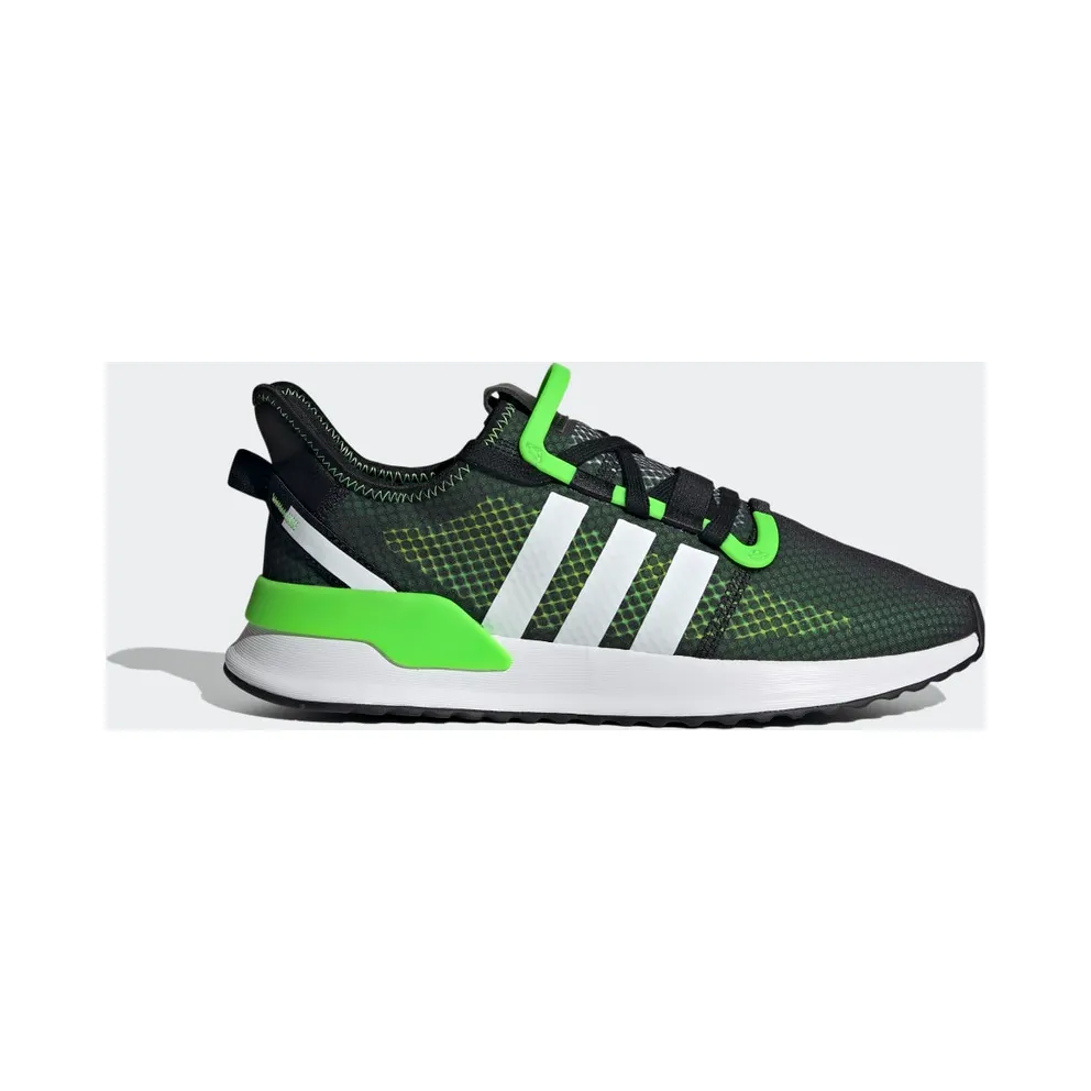 adidas U_Path Run Core Black / Cloud White / Solar Green (FY5688)