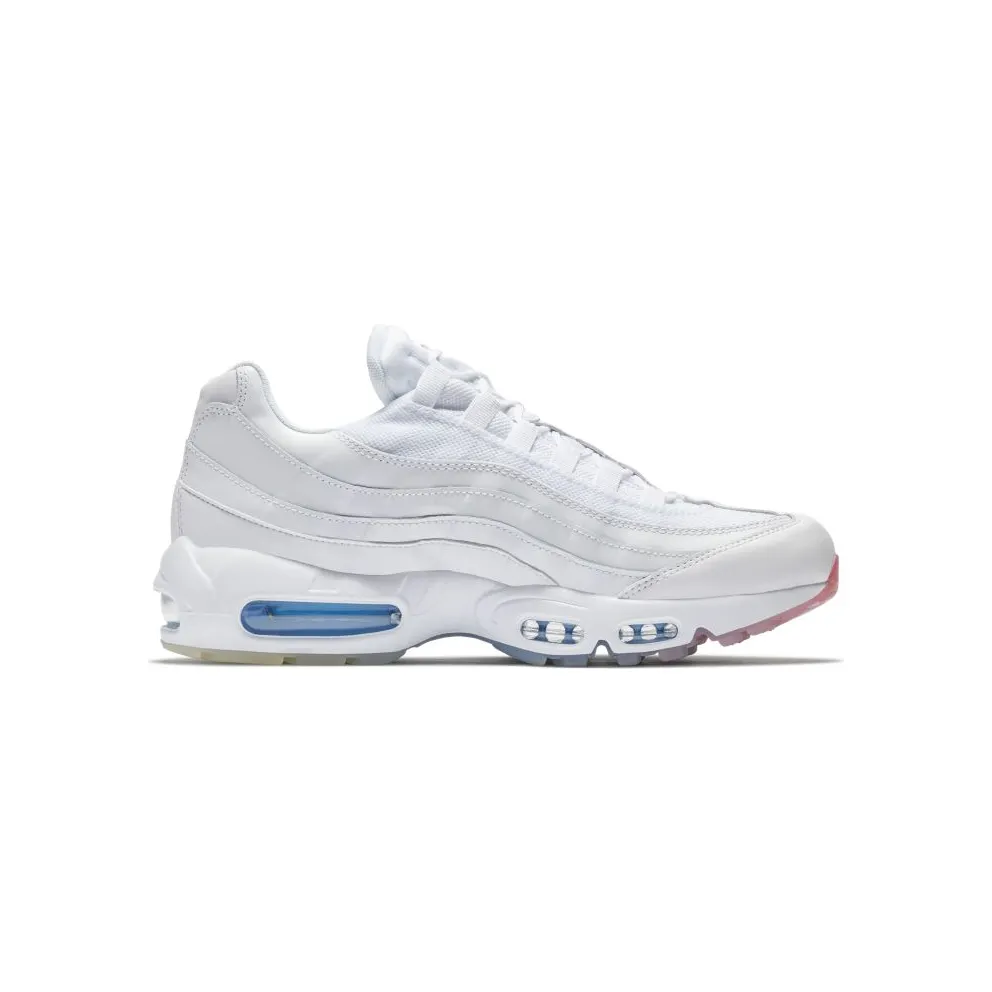 Nike Air Max 95 USA (2018) White/Metallic Silver-Photo Blue (AQ7981-100)