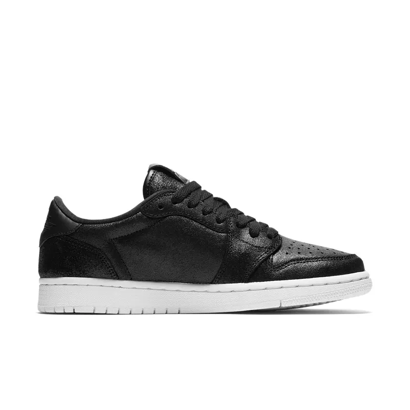 Jordan 1 Retro Low NS Black White (W) Black/White-Metallic Gold (AH7232-011)