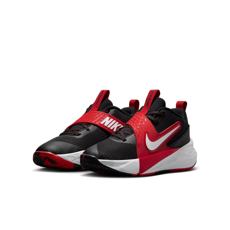 Nike Team Hustle D 12 Black University Red White (HF6279-001)