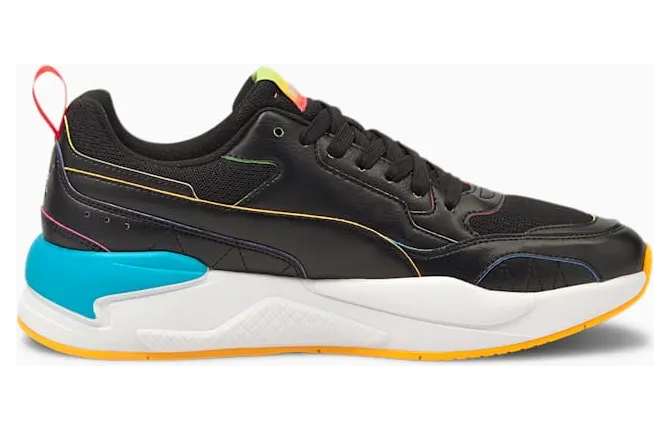 Puma X-Ray² Square Rainbow Rood/Blauw/Zwart (368856-02)