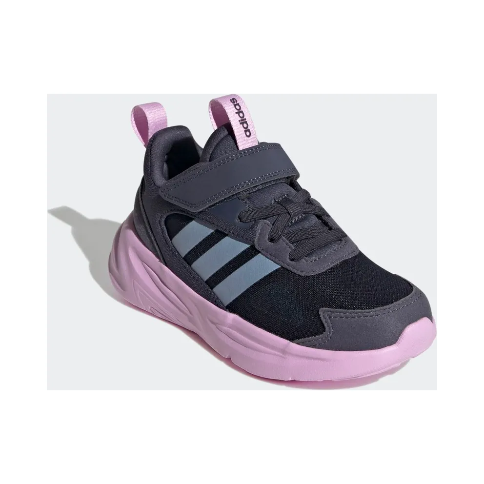 Adidas Ozelle Running Lifestyle Elastic Lace with Top Strap Shadow Navy / Altered Blue / Bliss Lilac (GW1562)