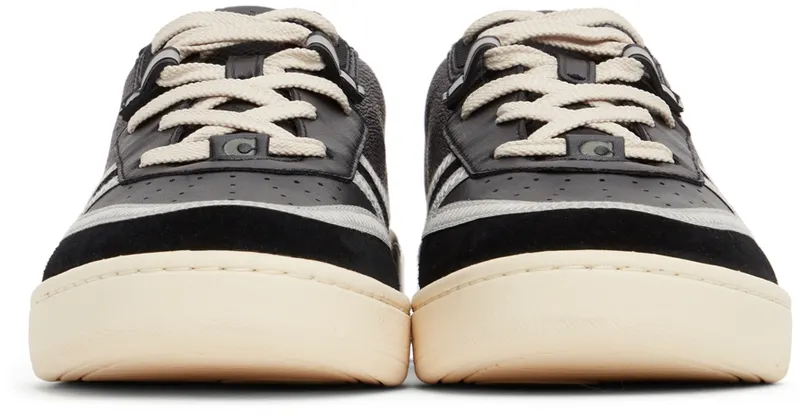 Coach 1941 Black & Off-White Citysole Court (CE264 CQ/BK)