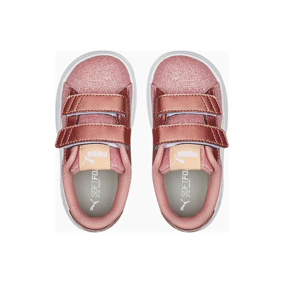 Puma Smash v2 Glitz Glam Pink/White/Gold (36738029)