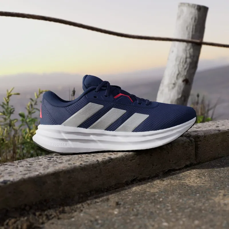 adidas Galaxy 7 Dark Blue Silver Metallic Lucid Red (JR4944)