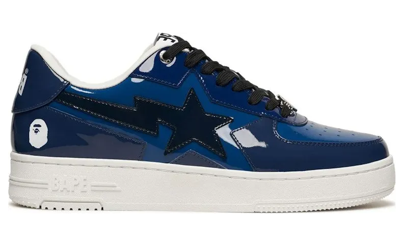 A Bathing Ape Bape Sta Icon M2 Navy (1K80-191-308)