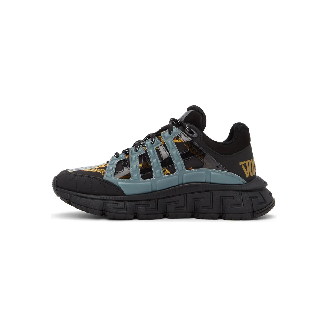 Versace Black Trigreca Sneakers (*DSU8094 1A02707) (3)