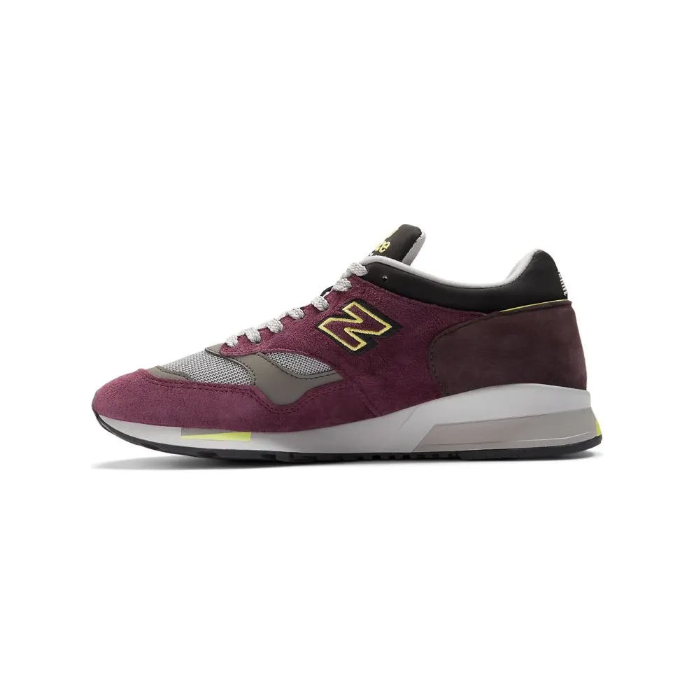 New Balance 1500 MiUK Plum Wine Neon Yellow (U1500PUL)