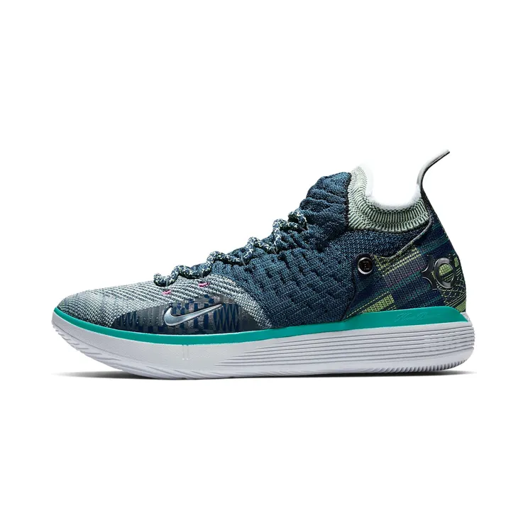 Nike KD 11 BHM “Blue Void / Squadron Blue / Barely Volt / Black” (BQ6245-400)