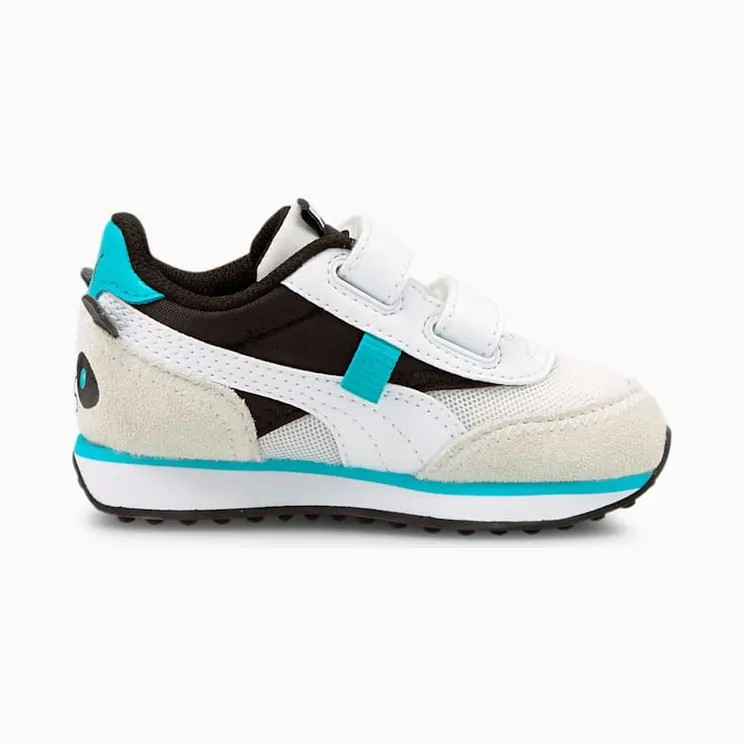 Puma Future Rider Animals V baby’s Wit/Zwart (368742-02)