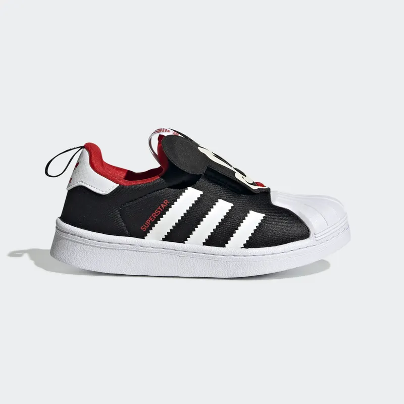 Adidas Disney Superstar 360 Core Black / Cloud White / Vivid Red (Q46299)
