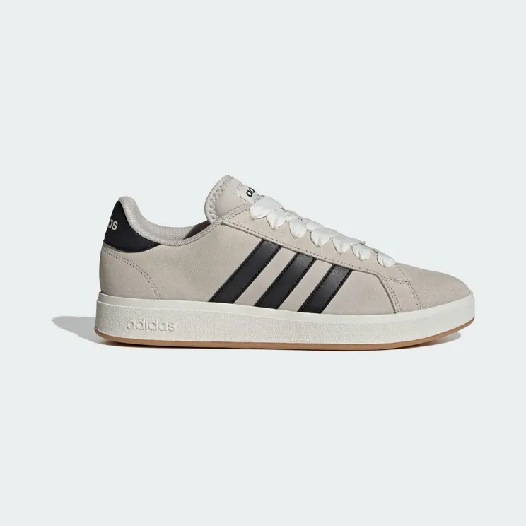 adidas Grand Court Base 00s “Beige / Core Black / Off White” (JR5544)