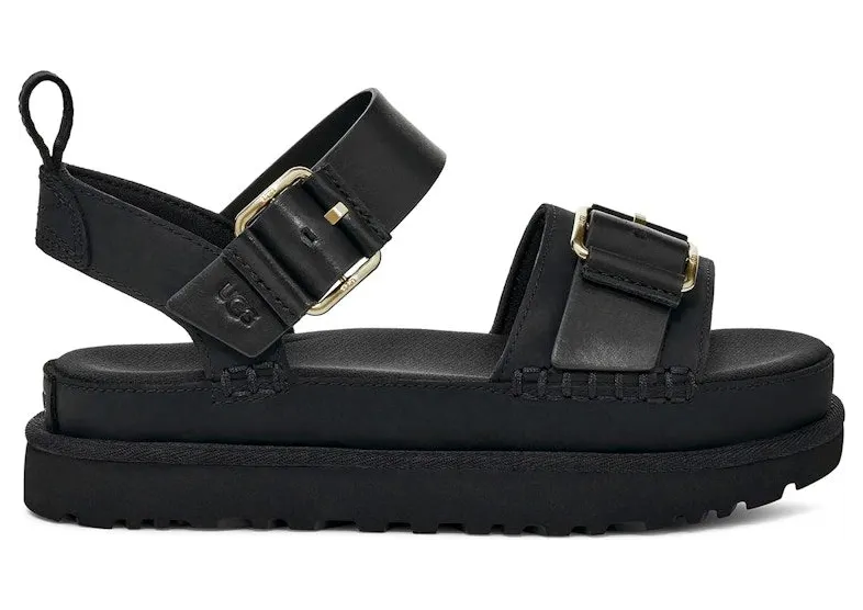 UGG Goldenstar Villa Sandal Black (1167392-BLK)