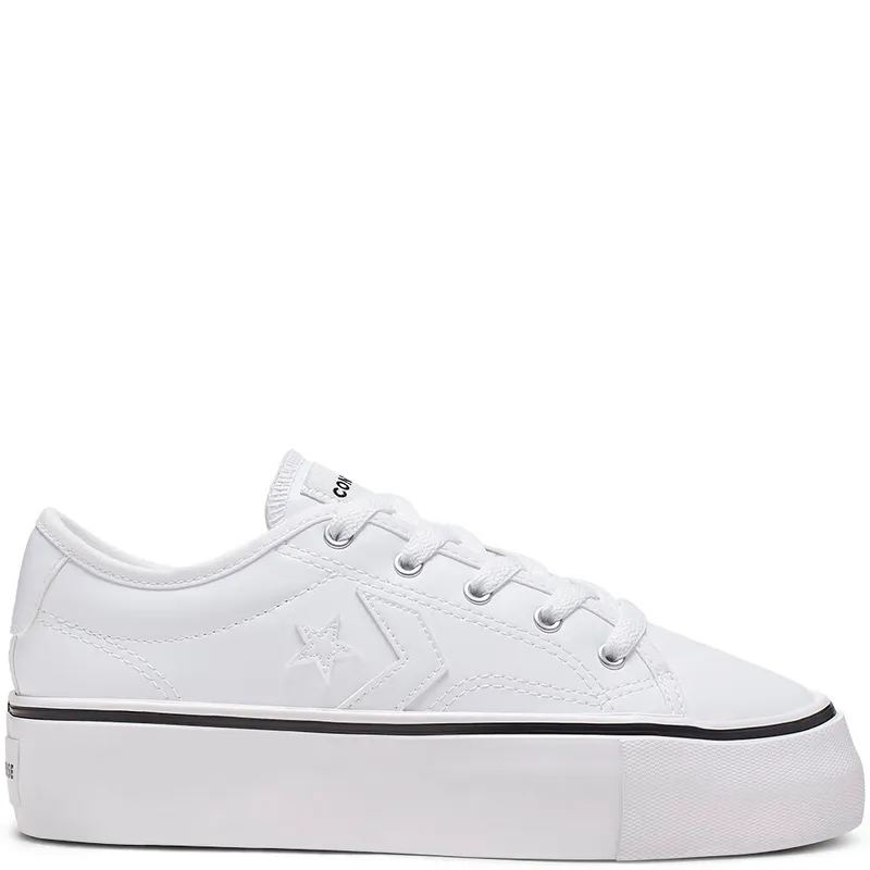 Converse Converse Star Replay Platform Low Top White/white/black (565250C)