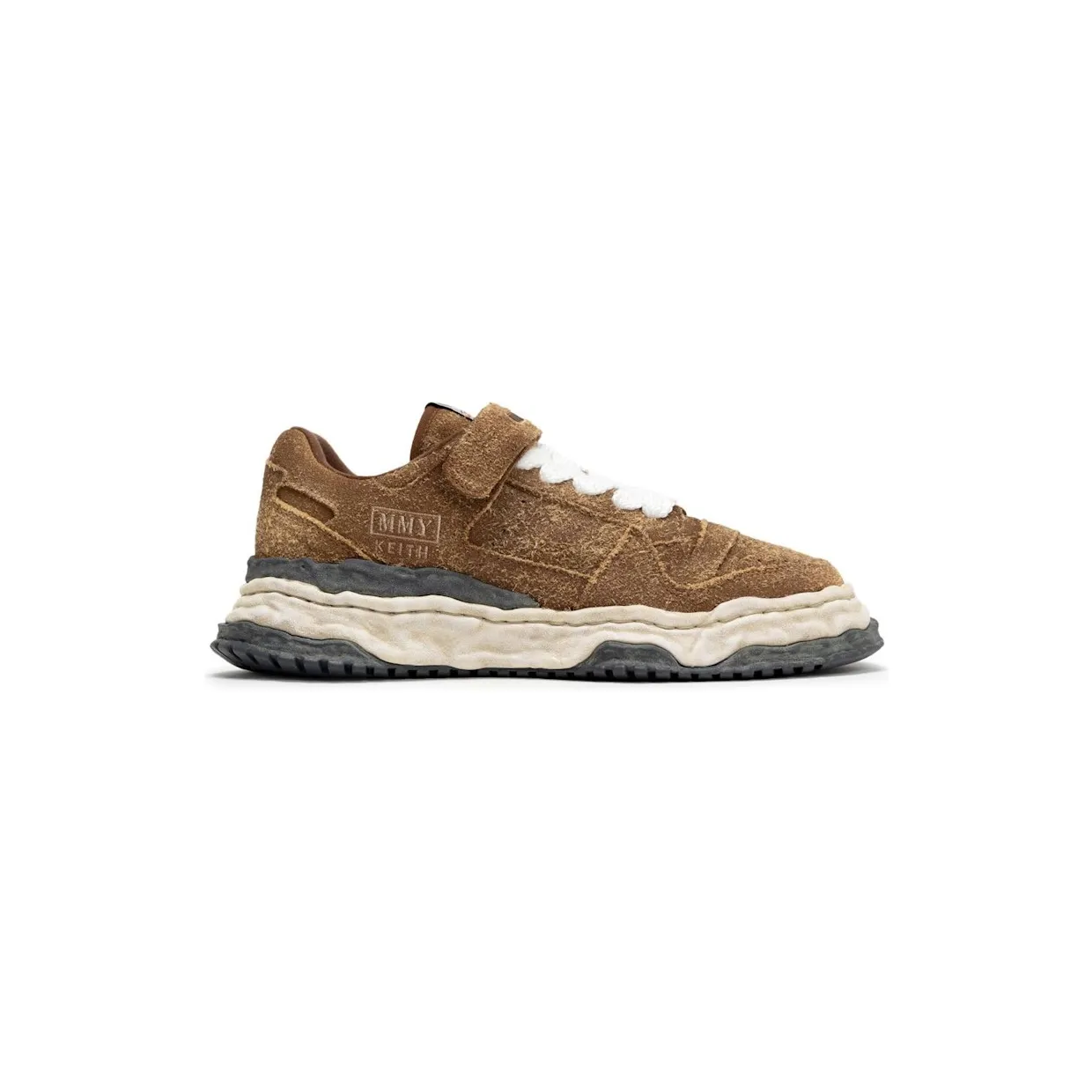 Maison Mihara Yasuhiro Keith OG Sole Suede Low Brown (A15FW713-BRN)