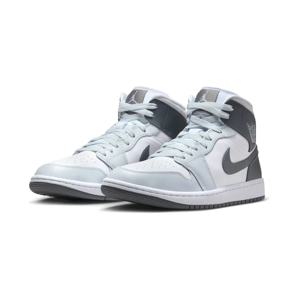 Jordan 1 Mid “White Smoke Grey” (BQ6472-113)