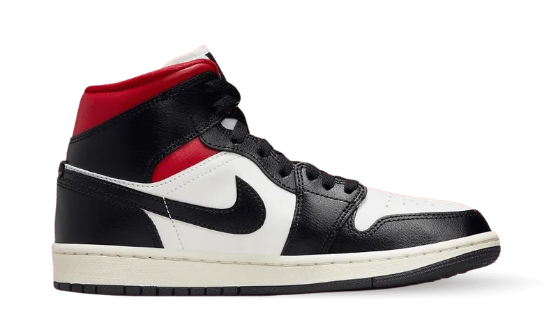 Nike Air Jordan 1 Mid Chicago Gym Red (W) (BQ6472-061)