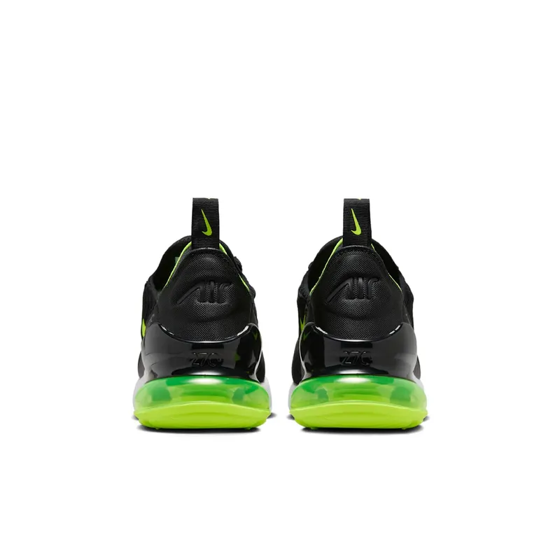 Nike AIR MAX 270 GS “Black Volt Lightening White” (HJ9204-001)
