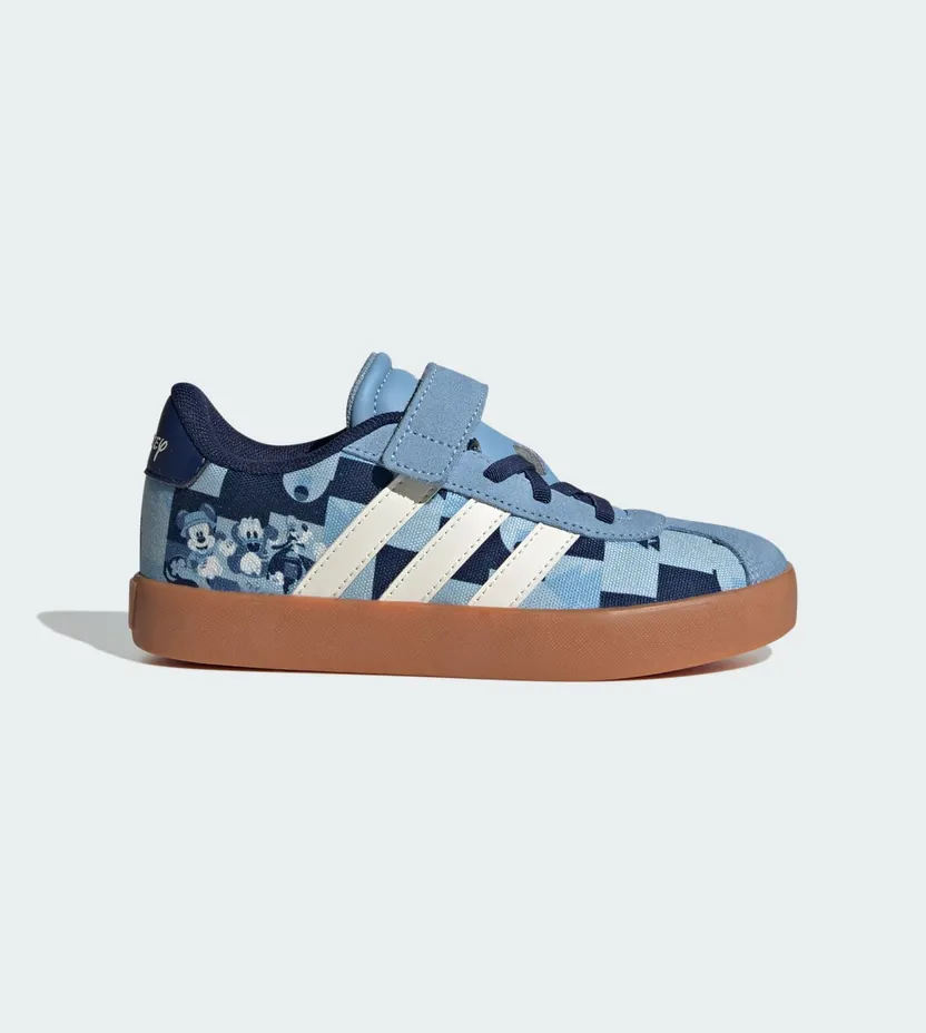 Adidas adidas x Disney Mickey VL Court Ash Blue / Off White / Crew Blue (JH6077)