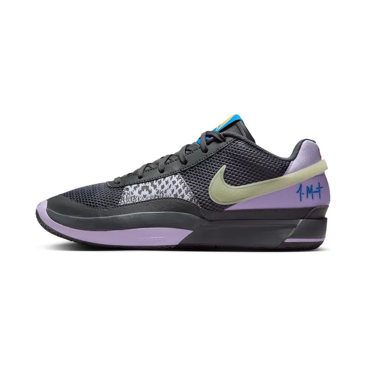 Nike Ja 1 Night “Iron Grey / Lilac Bloom / Light Photo Blue / Multi-Colour” (FQ4796-001)