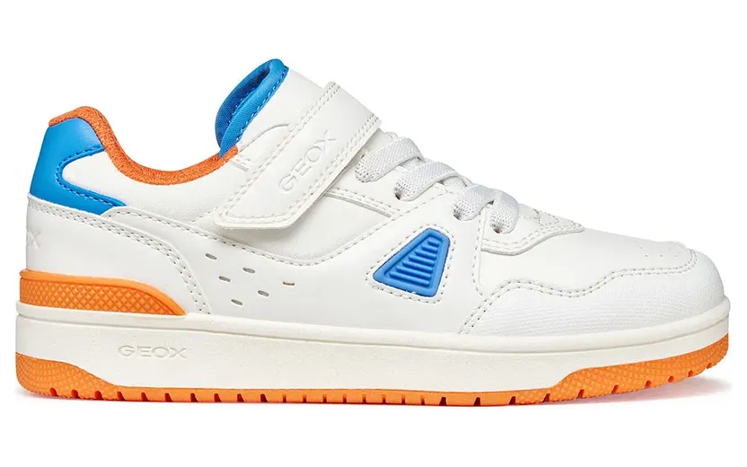 Geox sneaker Wit/Oranje (J65LQA054FU-C0422)