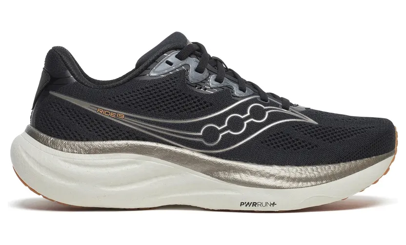 SAUCONY Ride 19 “Black / Pewter” (S21055-145)